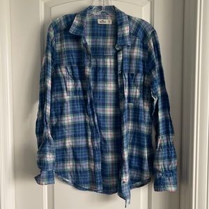 Holister Flannel Button Down